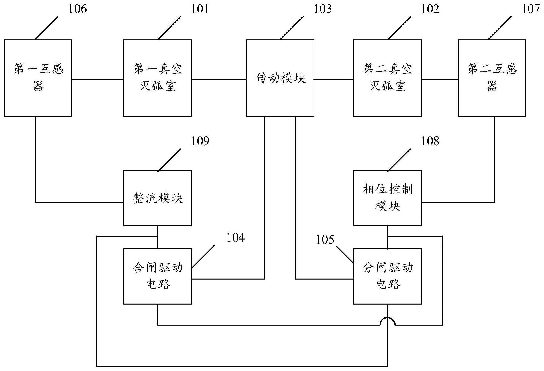 一种双断口真空断路装置