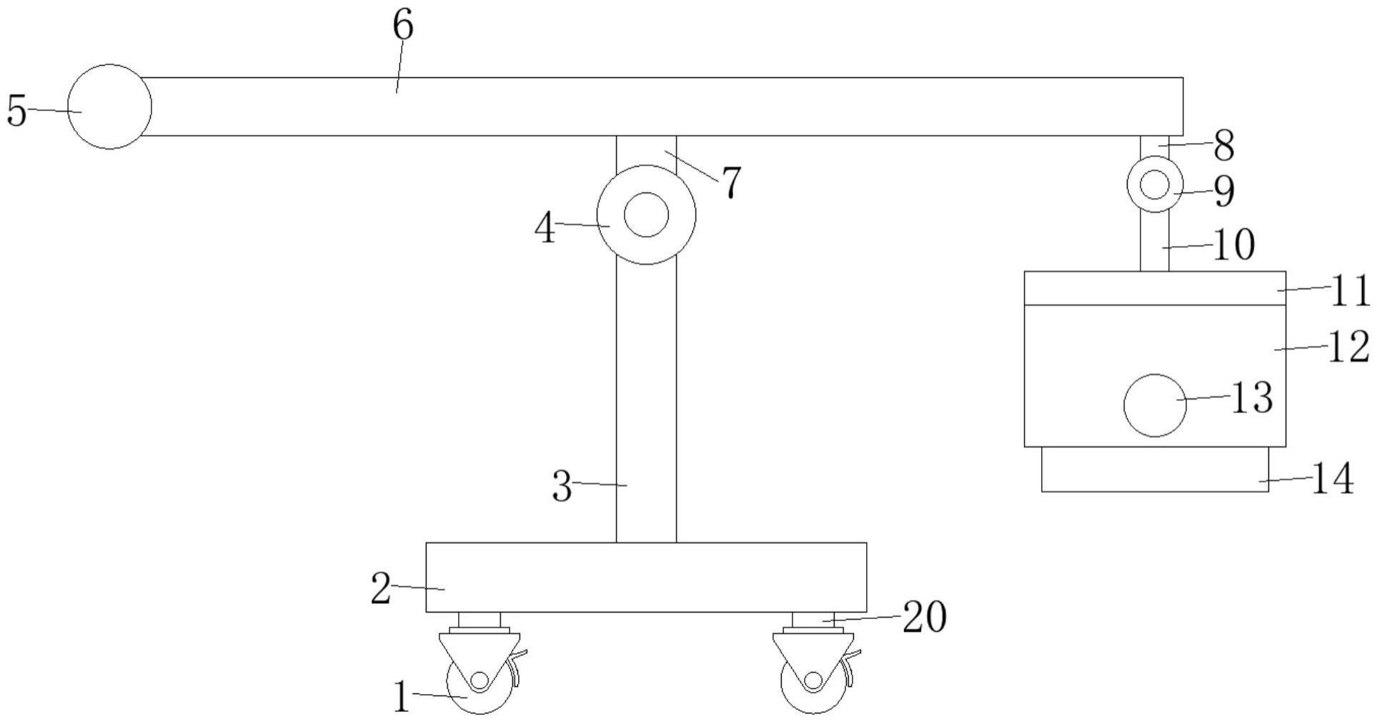 一种热固材料堆放器的制作方法