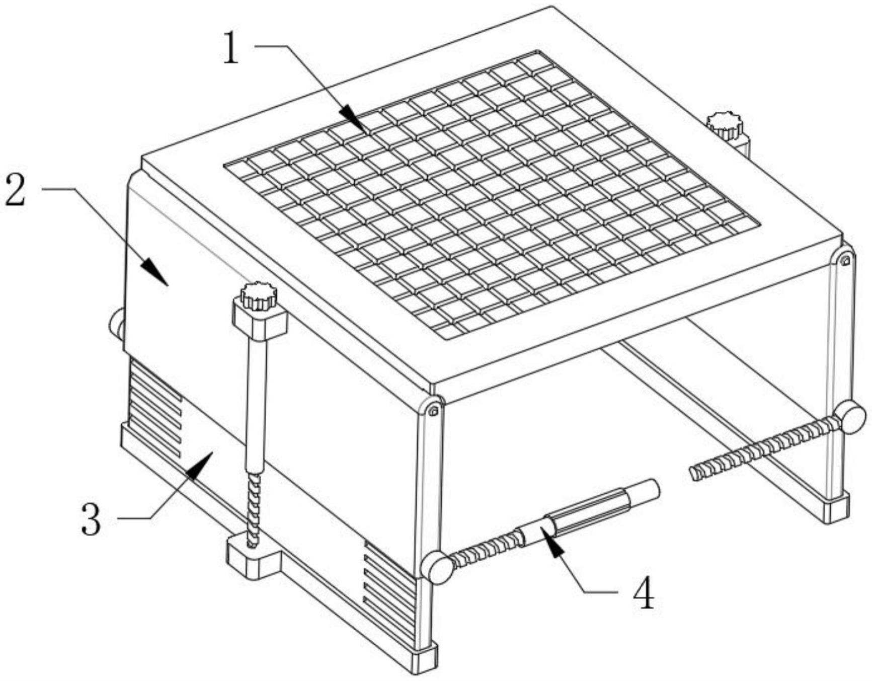 一种可移动折叠的一体式棋桌的制作方法