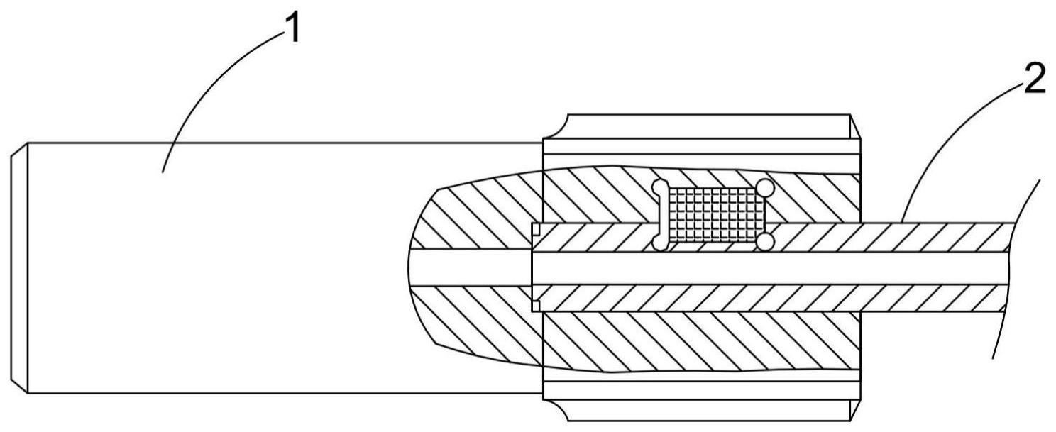一种高炉开口机钻杆尾部防渗漏风装置的制作方法