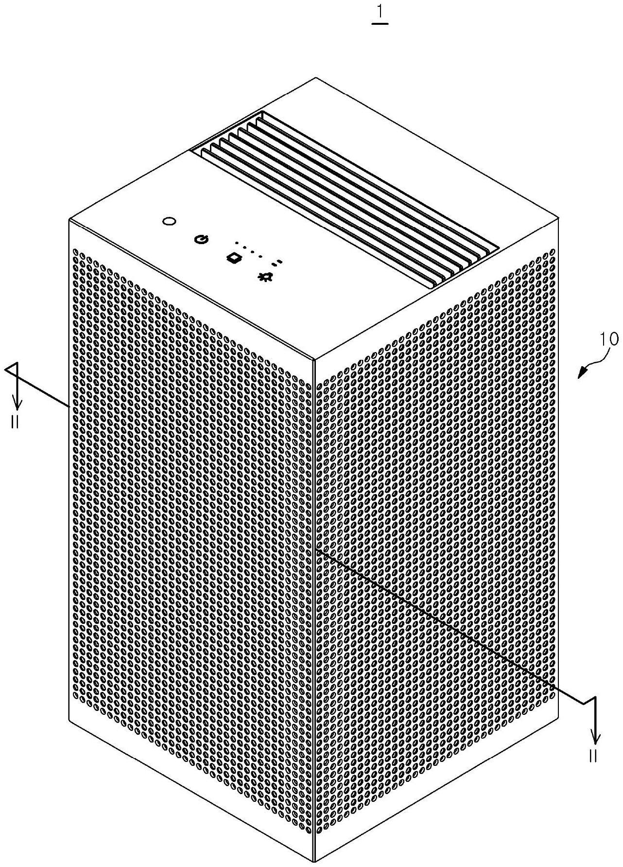 过滤器支架、过滤器组件及包括此的空气净化器的制作方法