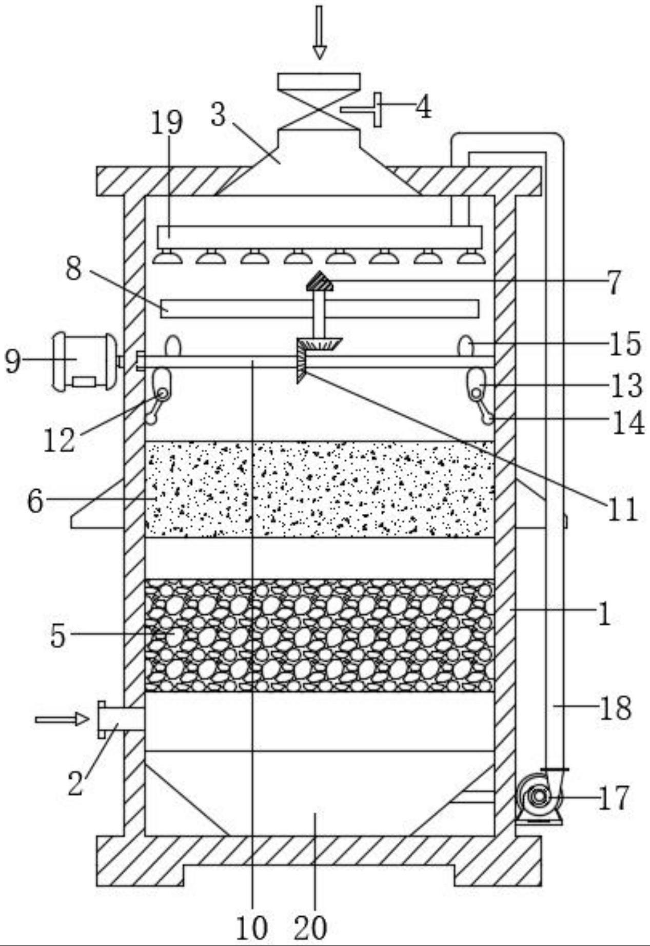 一种稳定型分离填料装置的制作方法