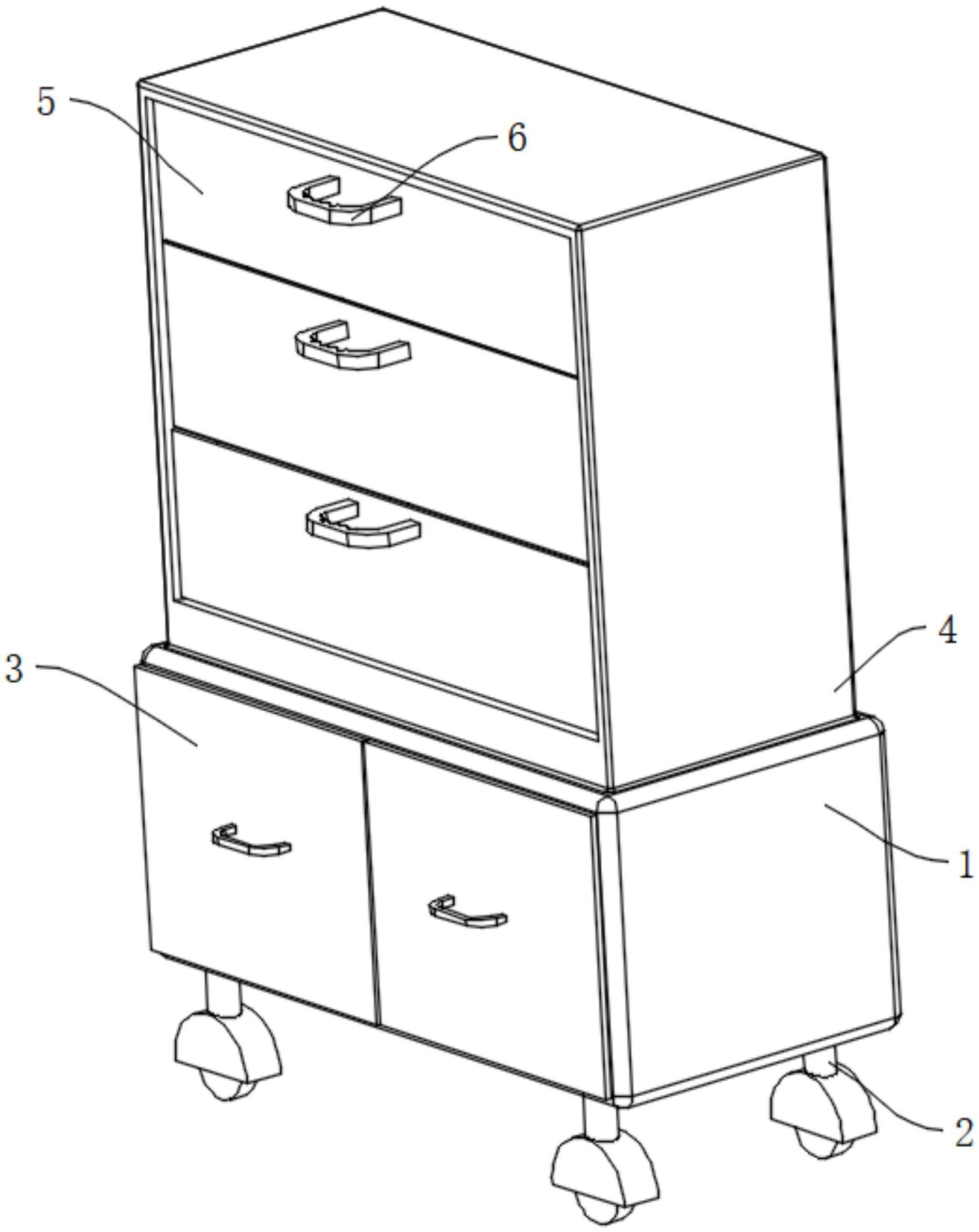 一种纺织品摆放纺织架的制作方法