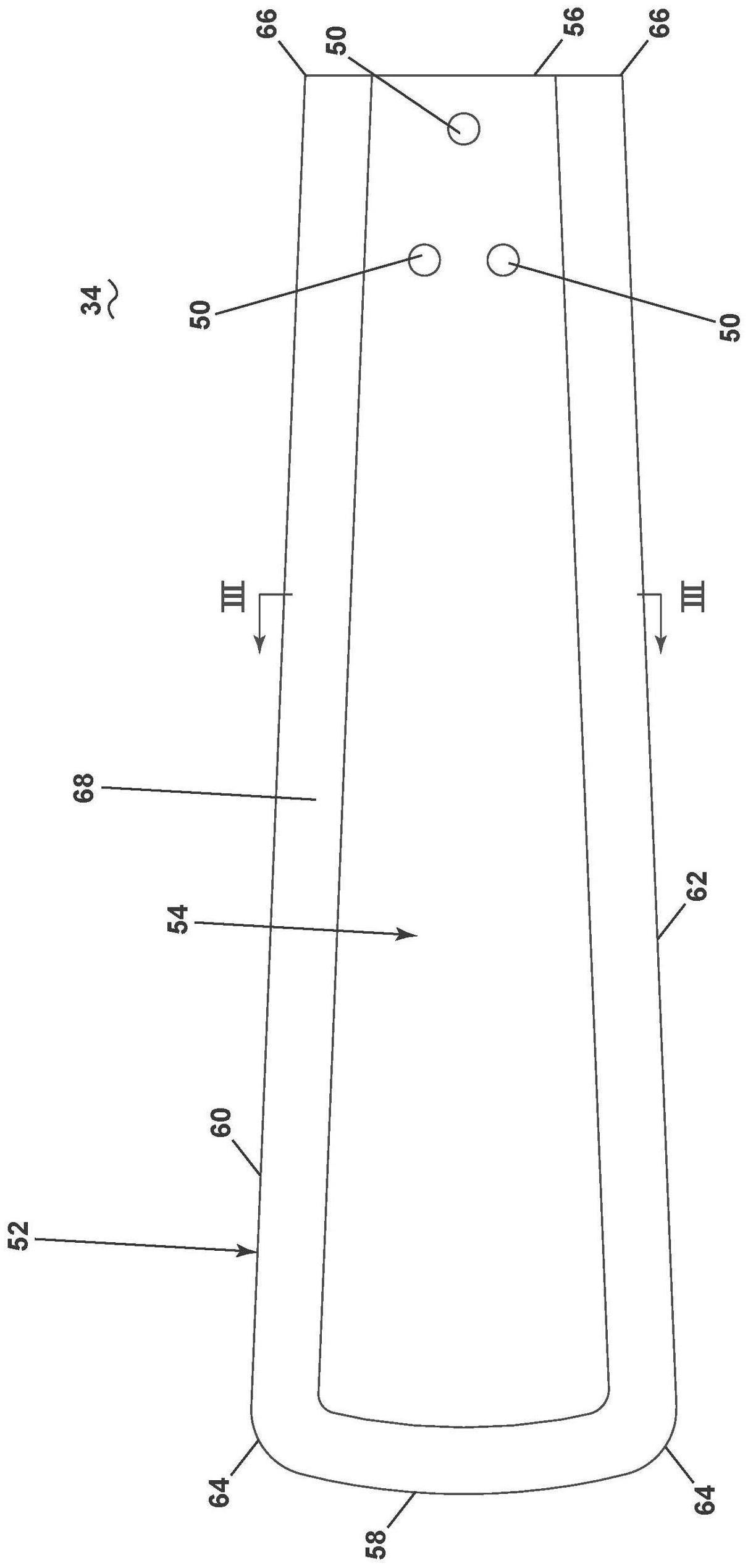 用于吊扇的叶片及形成用于吊扇的叶片的方法与流程