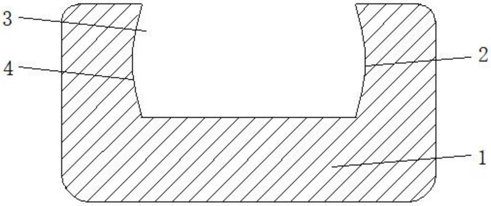 直线导轨滑块型钢的制作方法