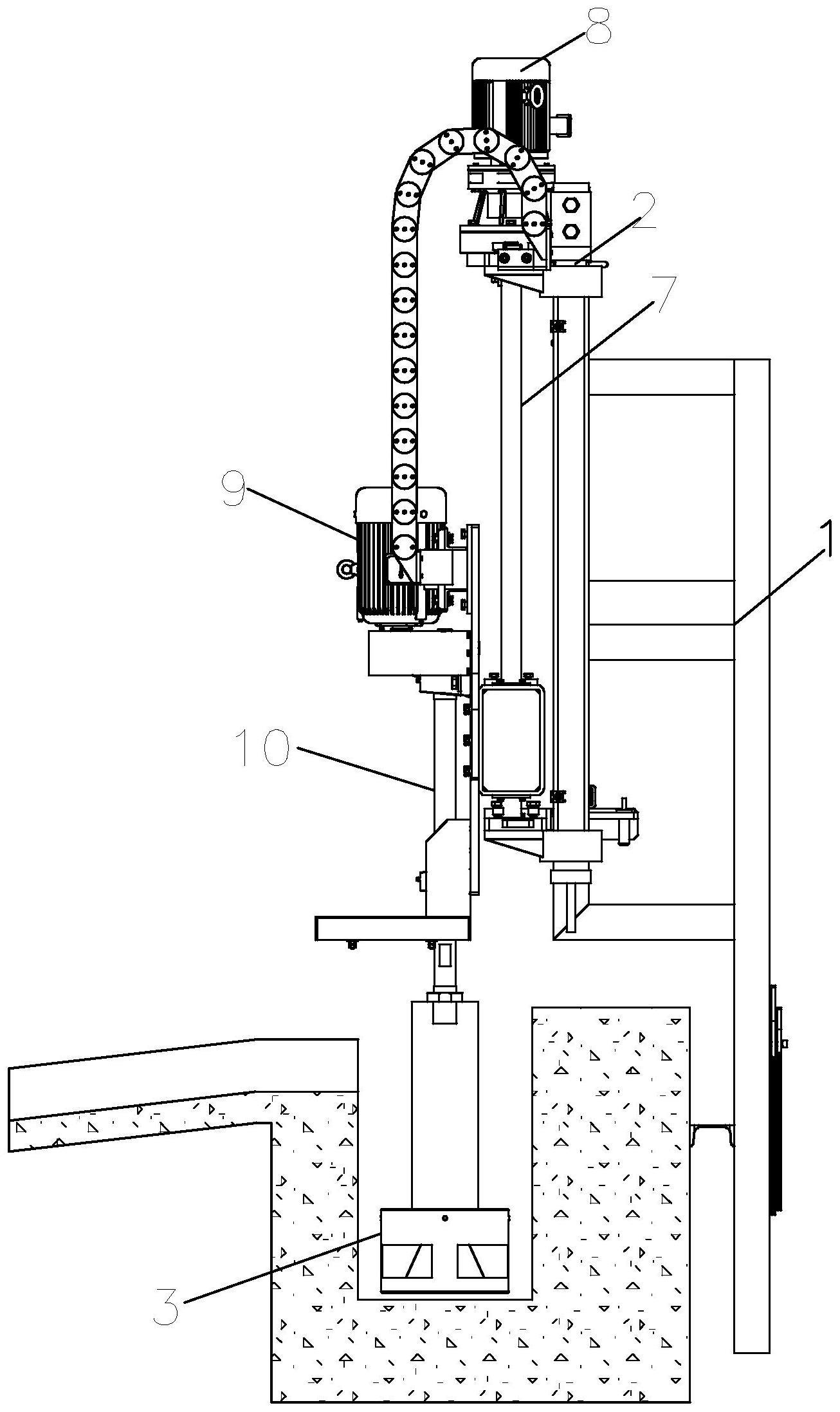 一种新型可旋转式铝水泵的制作方法