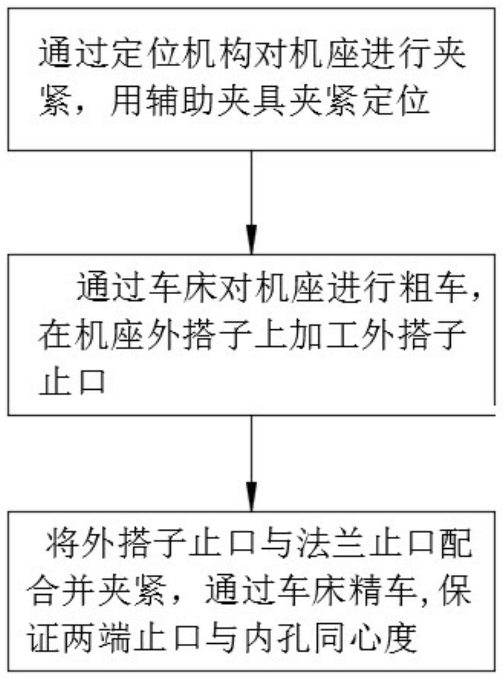 一种提高电机机座加工同心度的加工方法与流程