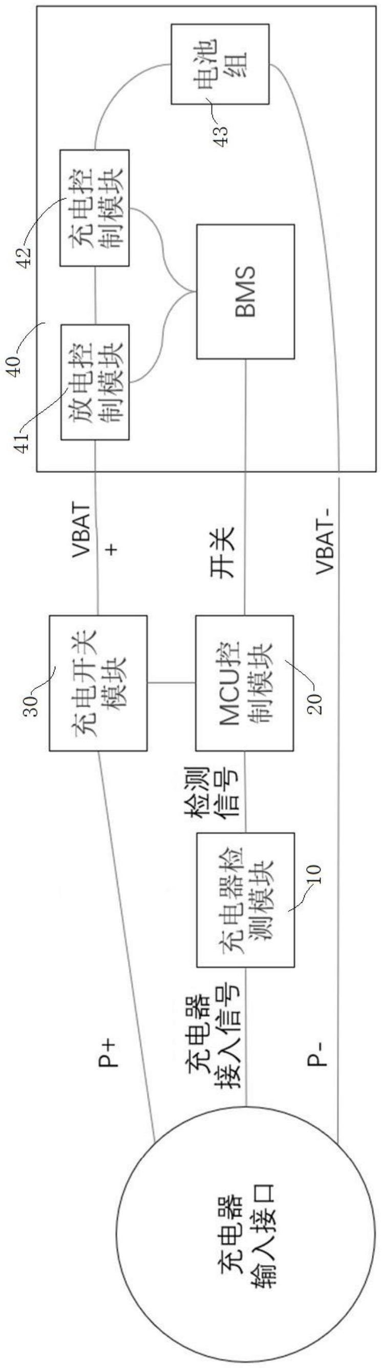 电池控制电路及机器人的制作方法