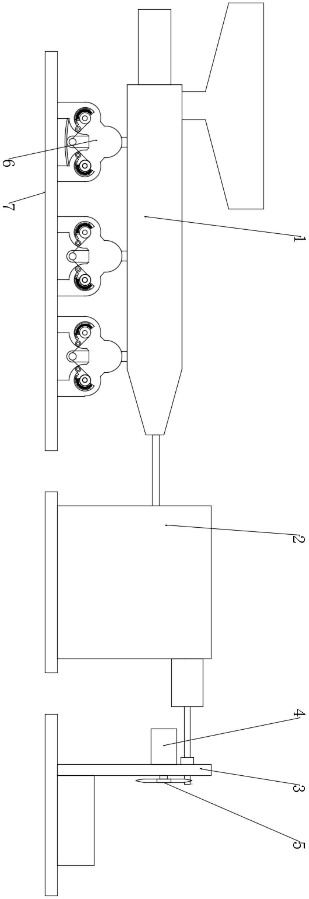 一种具有缓冲性的塑料造粒机的制作方法