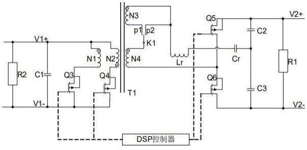 一种软开关双向变换器拓扑及控制方法与流程
