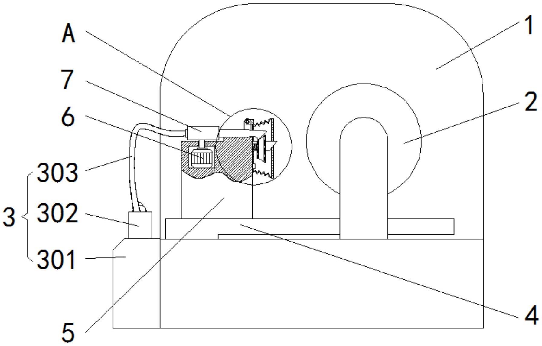 一种具有自转向抽丝装置的望远镜棱镜辊加工装置的制作方法