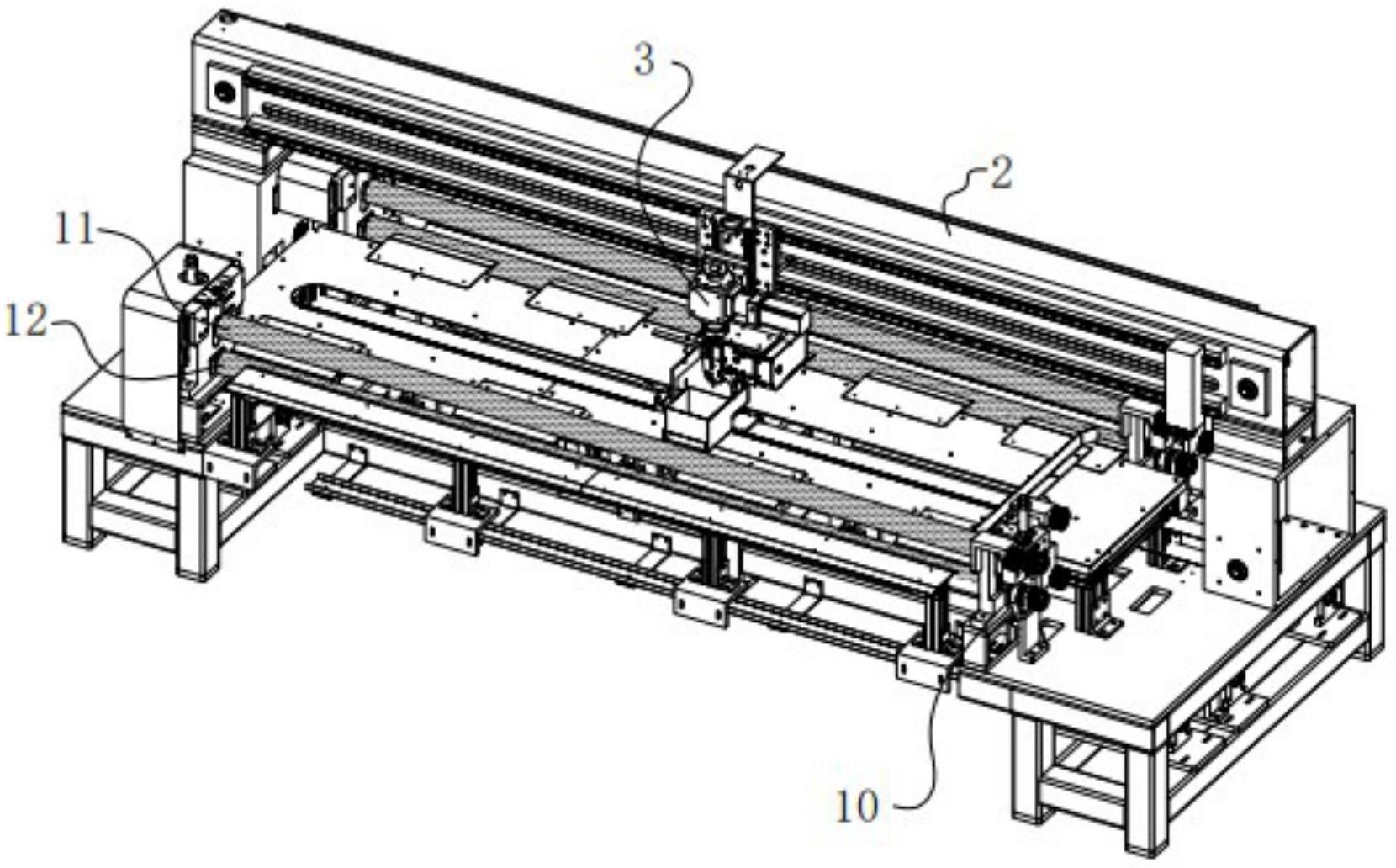一种缝制机单电机驱动的厚料缝制用移动组件的制作方法