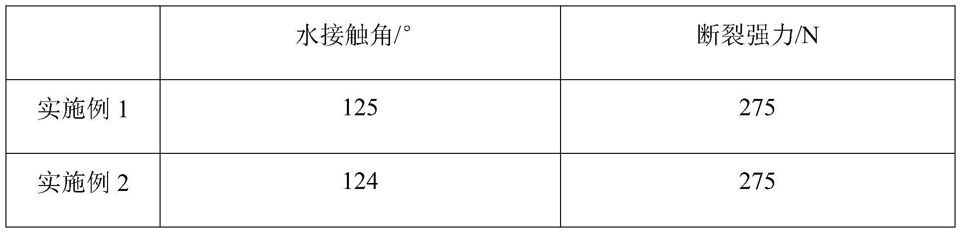 一种防撕裂耐磨纺织面料及其制备方法与流程