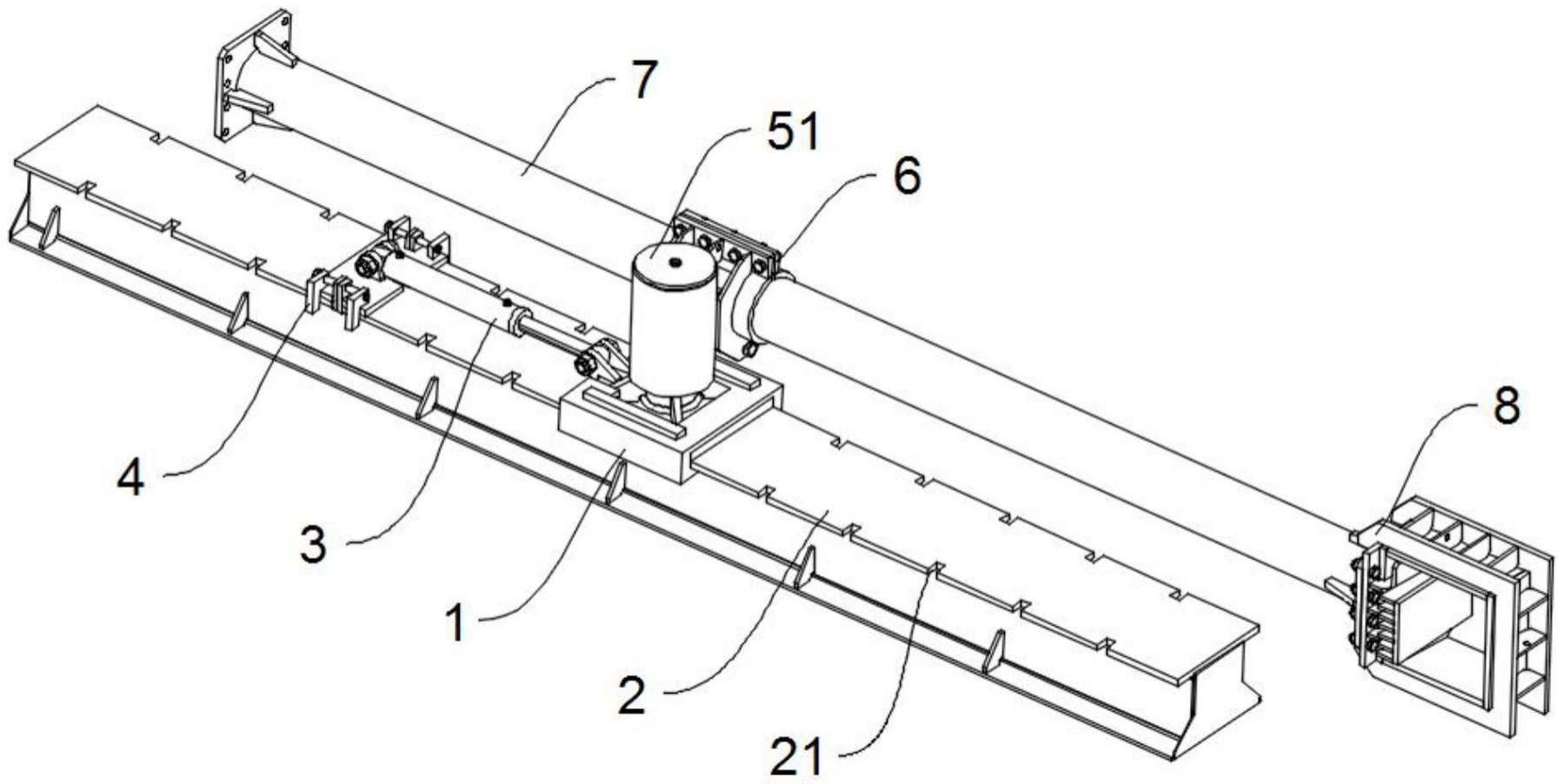 一种中频弯管机用调节定位装置的制作方法