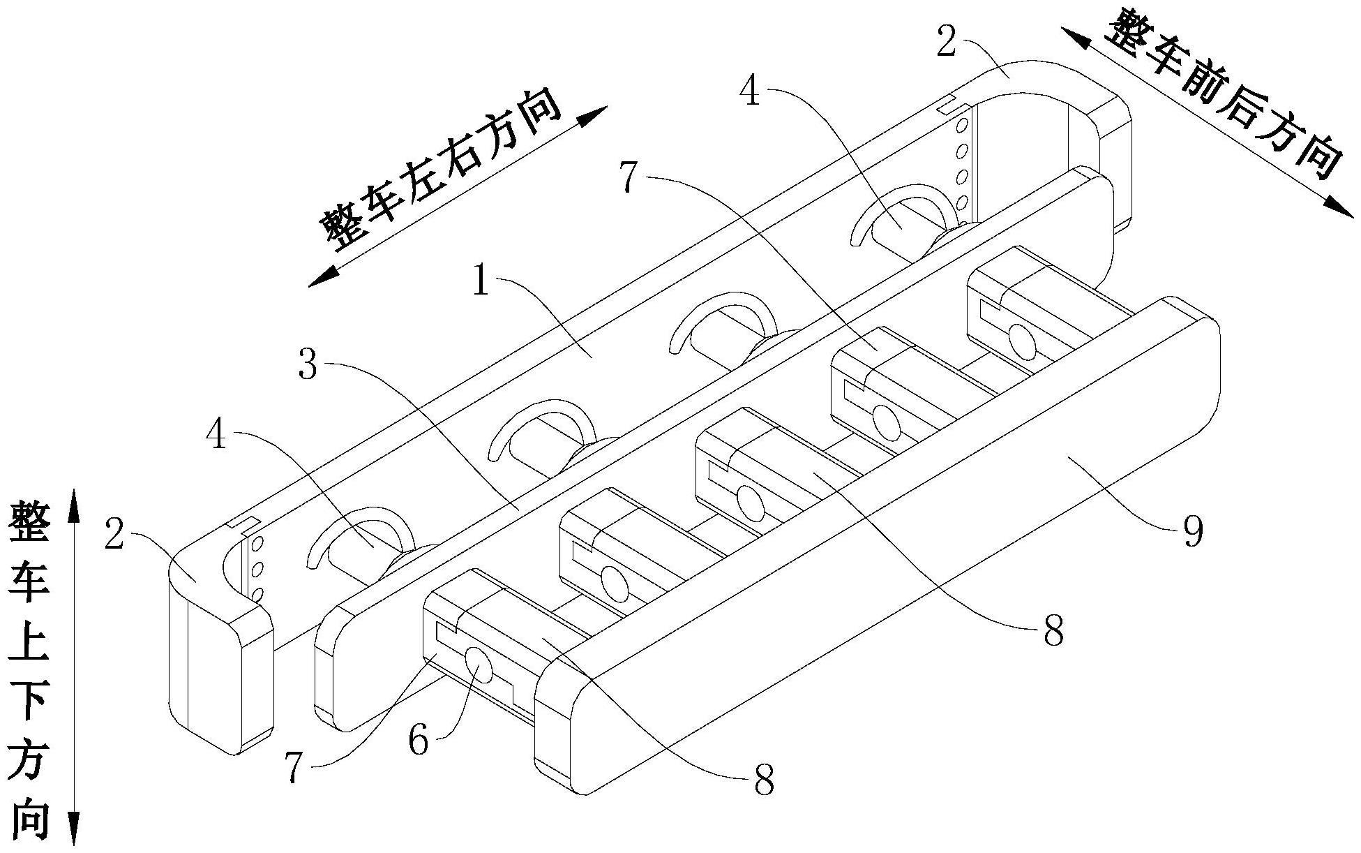 保险杠安装结构及车辆的制作方法