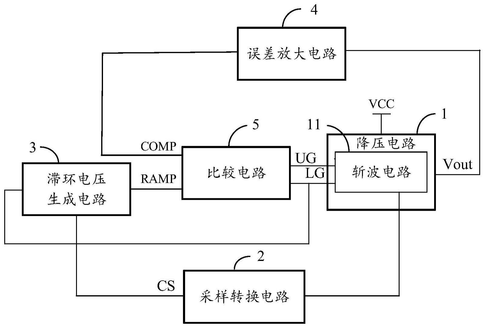 一种基于单比较电路的滞环控制电源电路及电源的制作方法