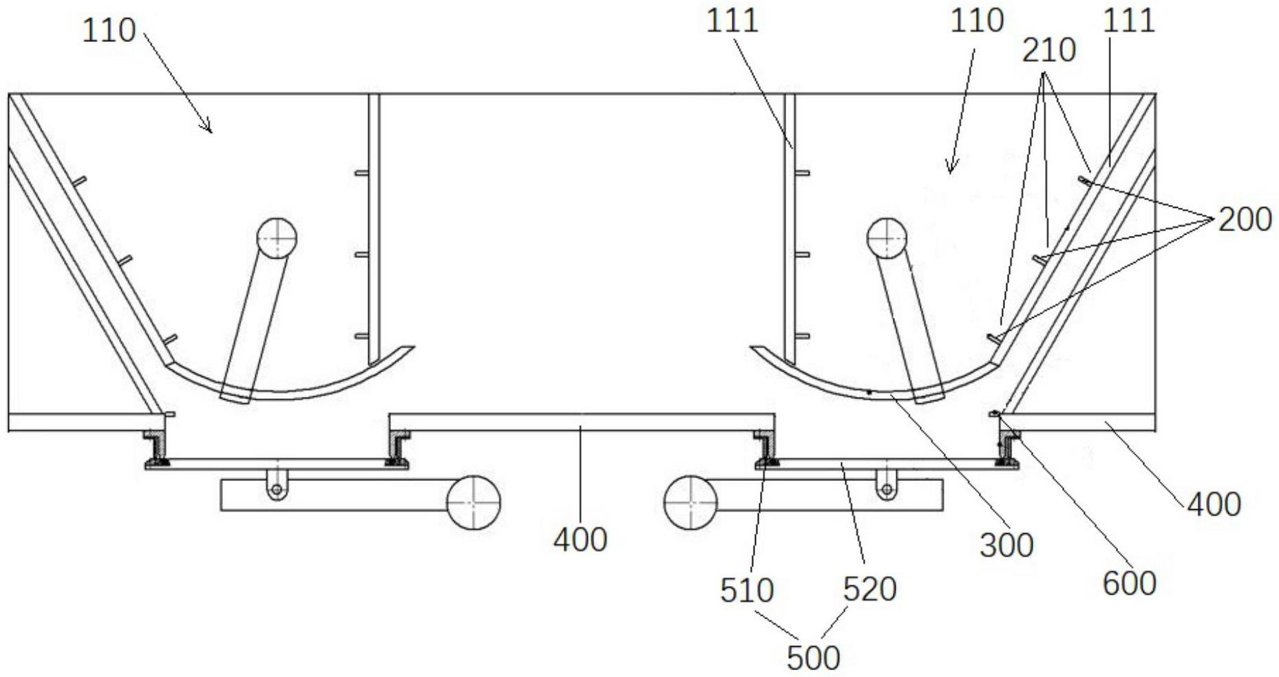 一种高炉称量斗支架的制作方法