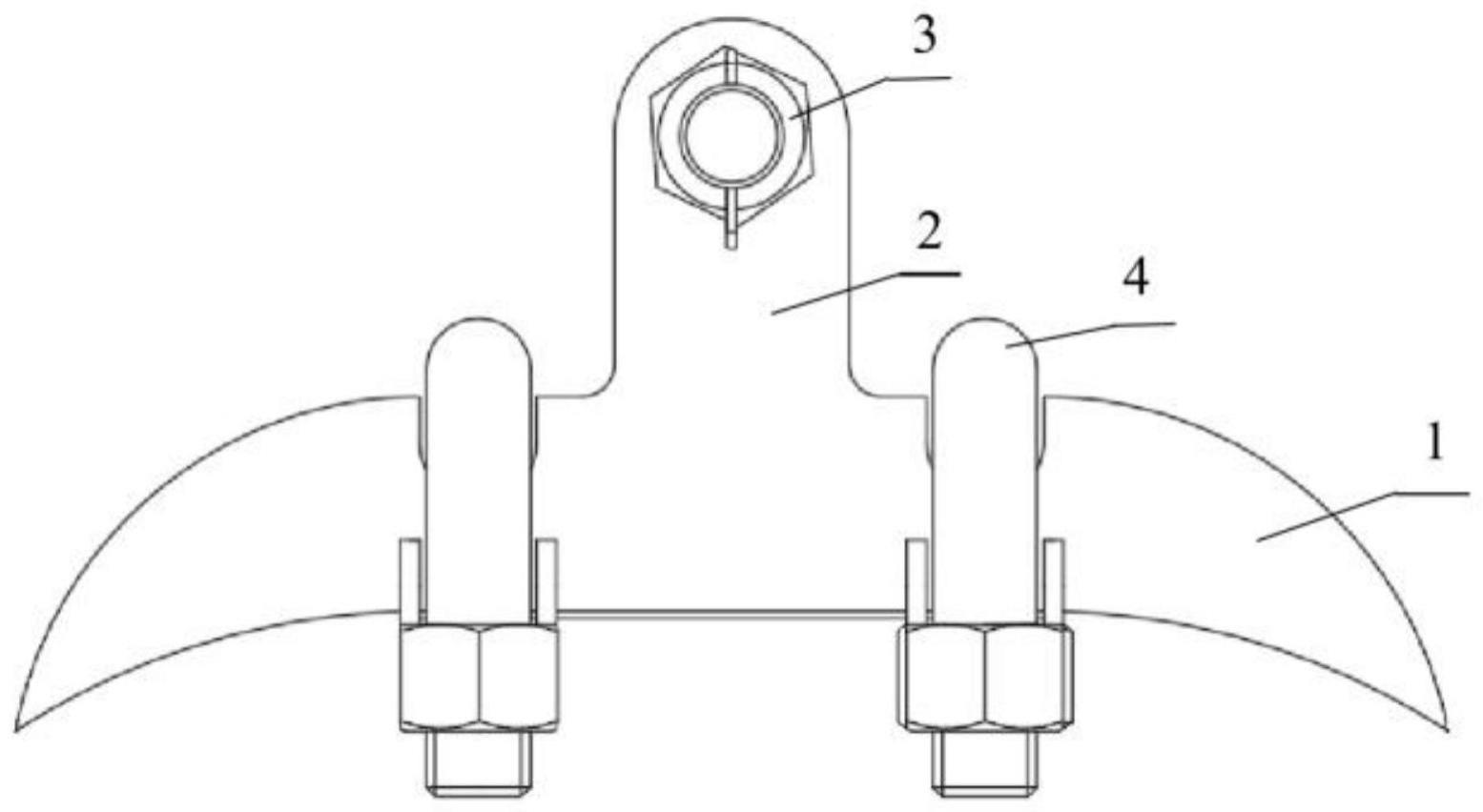 一种基于固态模锻的一体化成型高强悬垂线夹及模具的制作方法