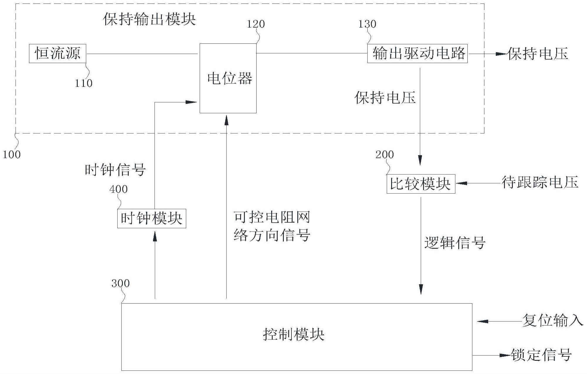 具有长效保持特性的电压跟踪系统及电压跟踪方法与流程