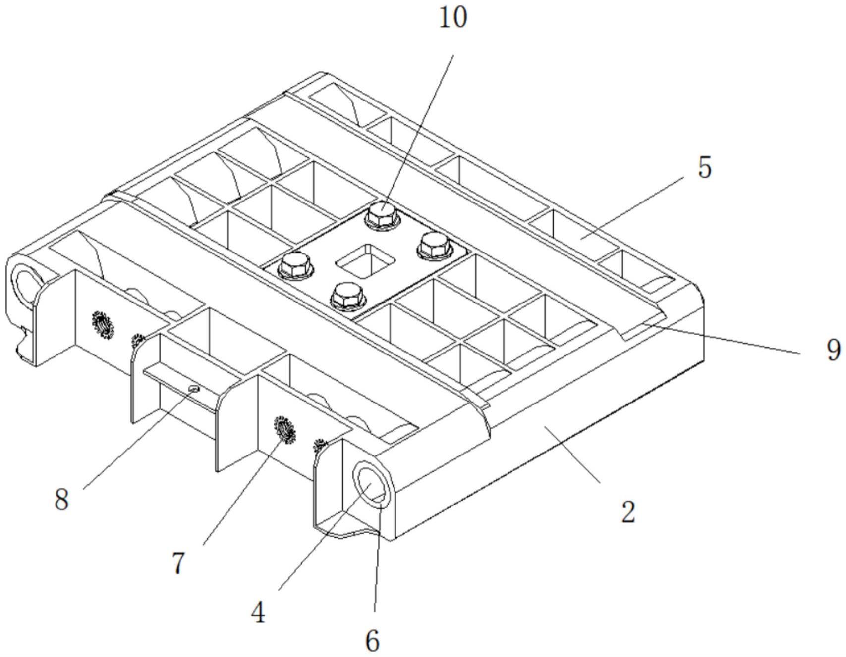 一种方形电池模组挡板结构的制作方法