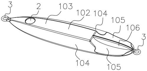 模拟鱼类游动的路亚鱼饵及其工作方法与流程