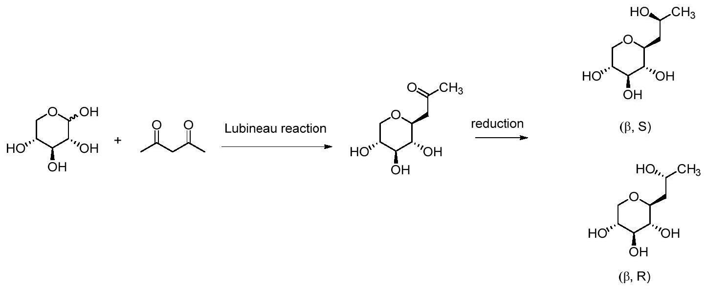 一种羟丙基四氢吡喃三醇的合成与纯化方法与流程
