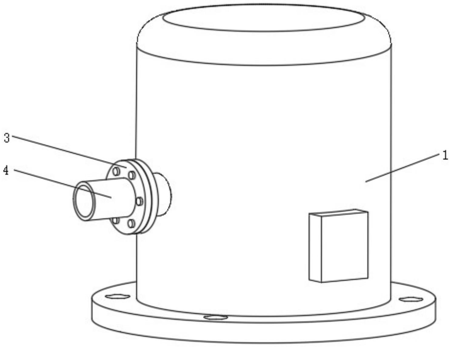 一种压缩机管道的抗震连接结构的制作方法