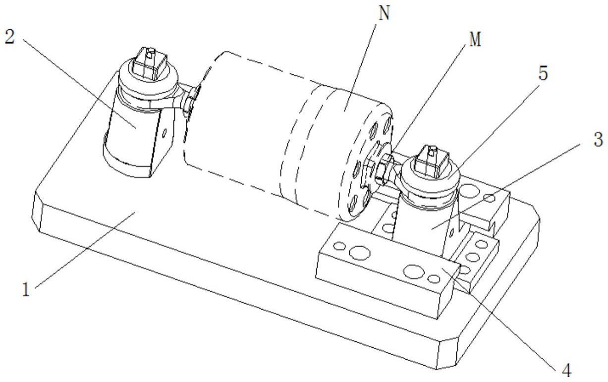 一种尾桨阻尼器组件杆端关节轴承固定夹具的制作方法