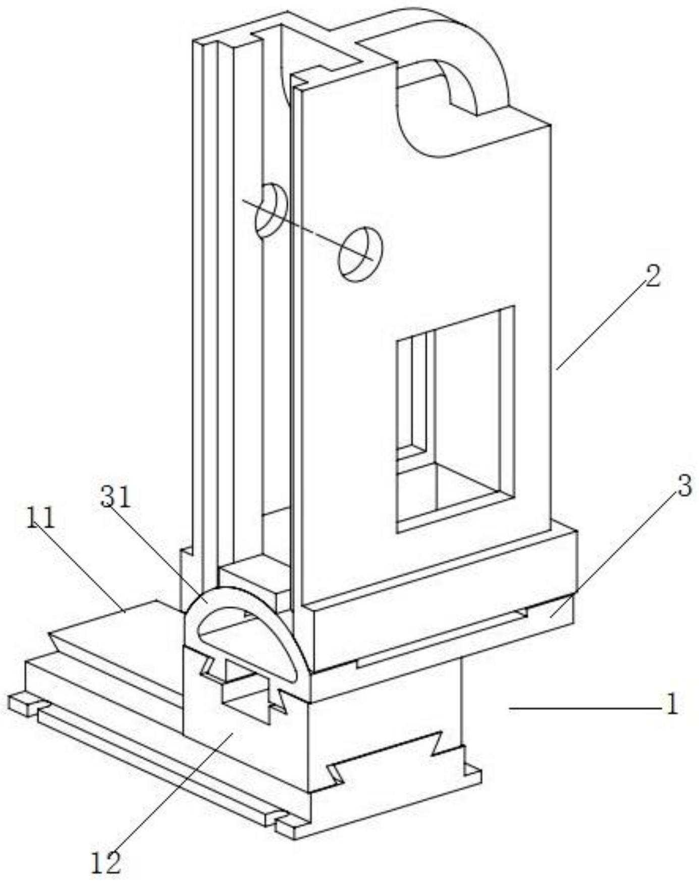 一种立柱可倾斜式五轴铣钻一体机的制作方法