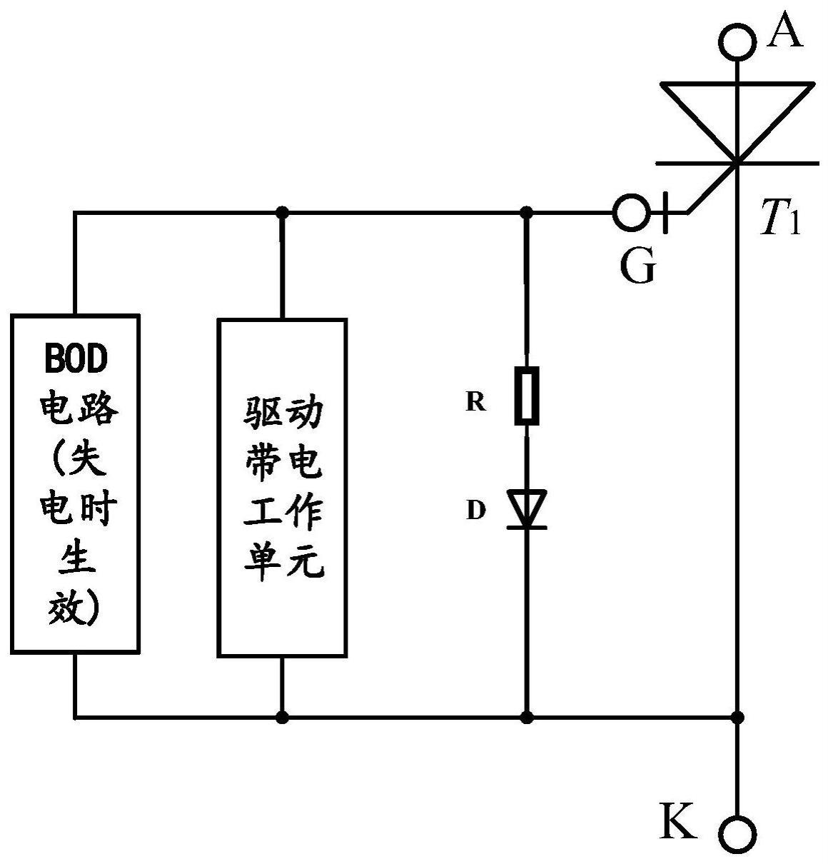 一种功率半导体器件门阴极电路、器件保护方法和设备