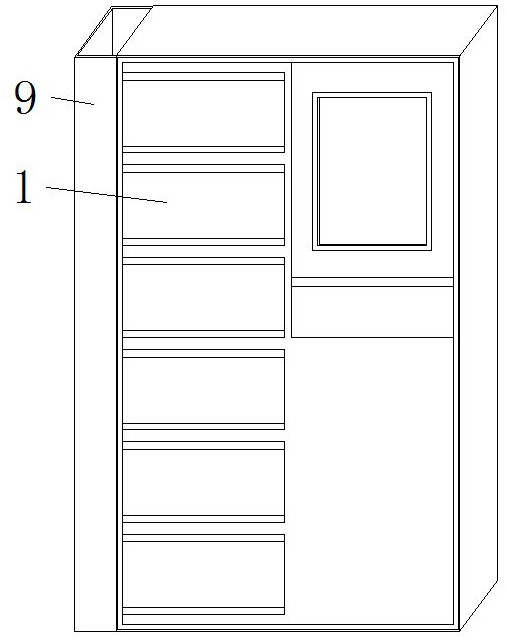 一种人工智能外卖储存柜的制作方法