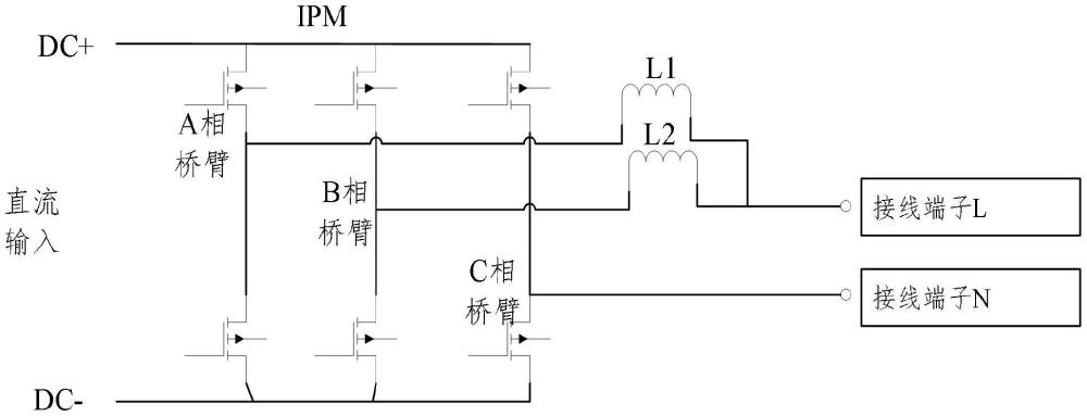 一种基于三相全桥智能功率模块的逆变器电路的制作方法