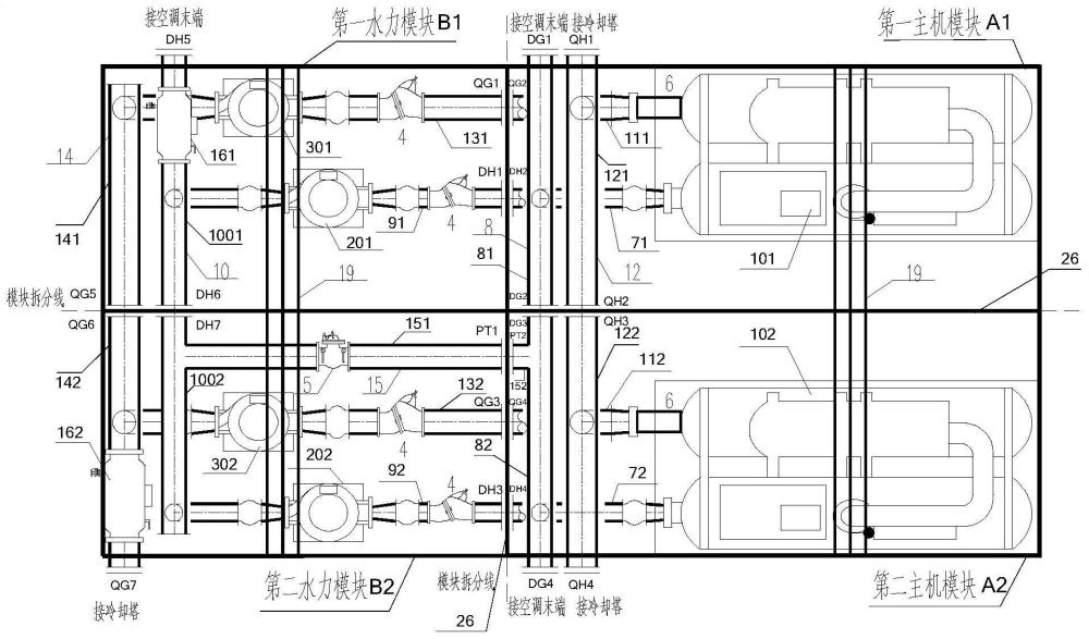 冷源系统以及冷源系统设计方法与流程