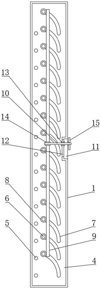 一种调节式消声百叶的制作方法