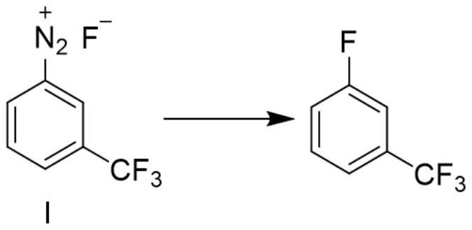 一种间氟三氟甲苯的制备方法与流程