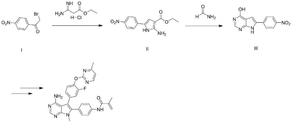 一种FGFR2抑制剂Lirafugratinib(RLY-4008)的制备方法与流程