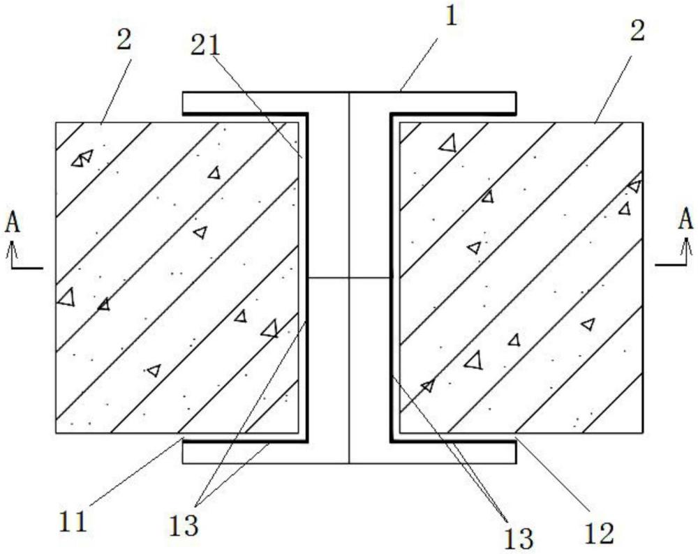 一种结构柱处屋面伸缩缝盖板及具有其的防水结构的制作方法