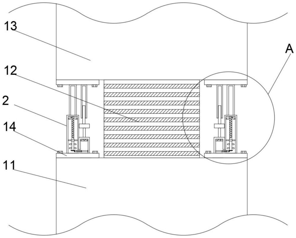 一种建筑隔震支座防火保护装置的制作方法