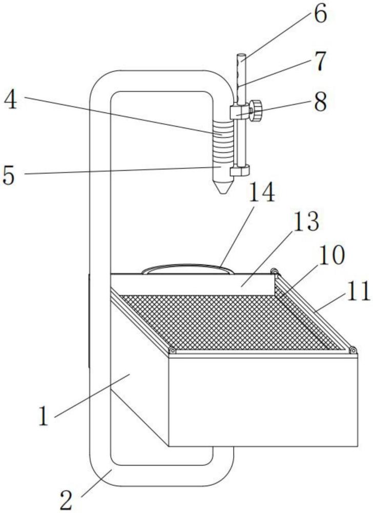 一种用于光学镜片加工的废料收集机构的制作方法