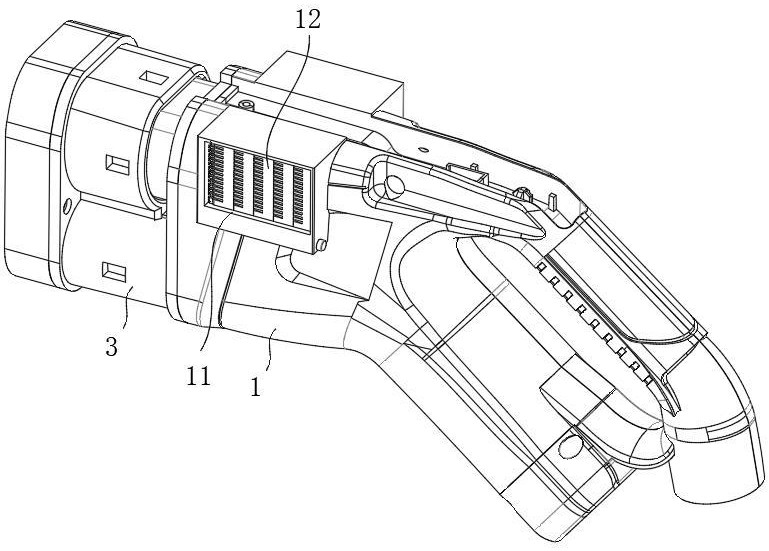 一种风冷充电枪装置的制作方法