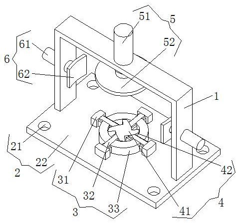 一种空压机活塞加工用固定夹具的制作方法