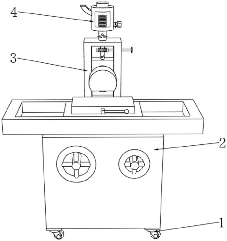 手摇磨床的润滑油添加结构的制作方法