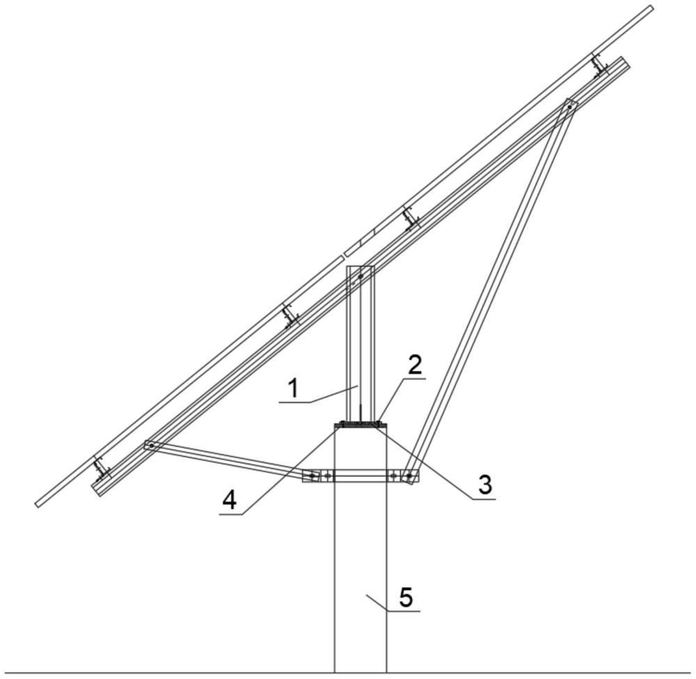 应用于光伏支架和预制桩桩头的螺栓连接结构的制作方法