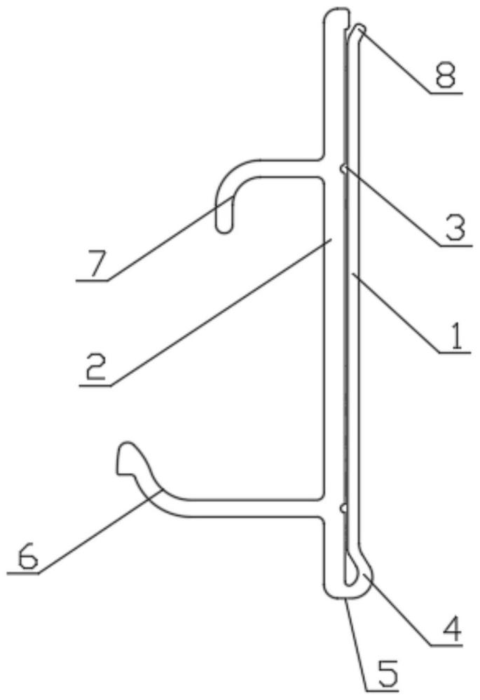 一种用于立式展示柜的价目条的制作方法