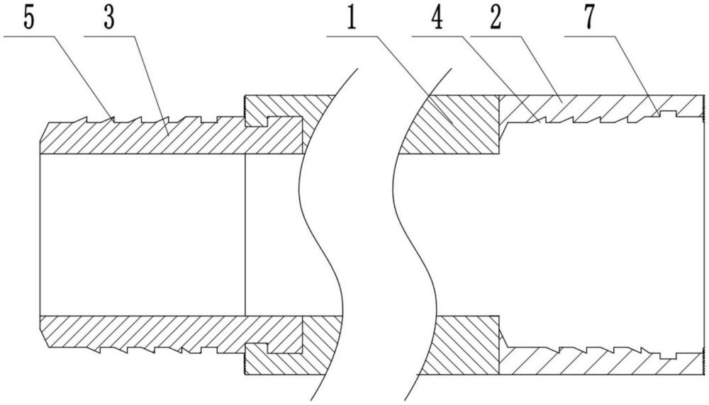 一种螺旋波纹管道承插口接头的制作方法