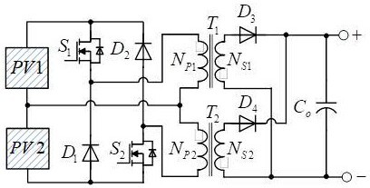 一种双通道反激式光伏优化器电路及控制方法与流程