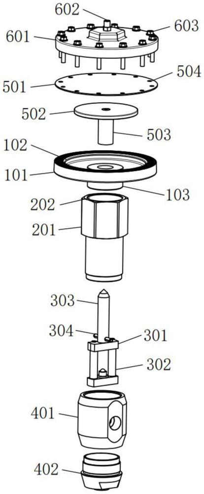 气动隔膜式稳压装置的制作方法