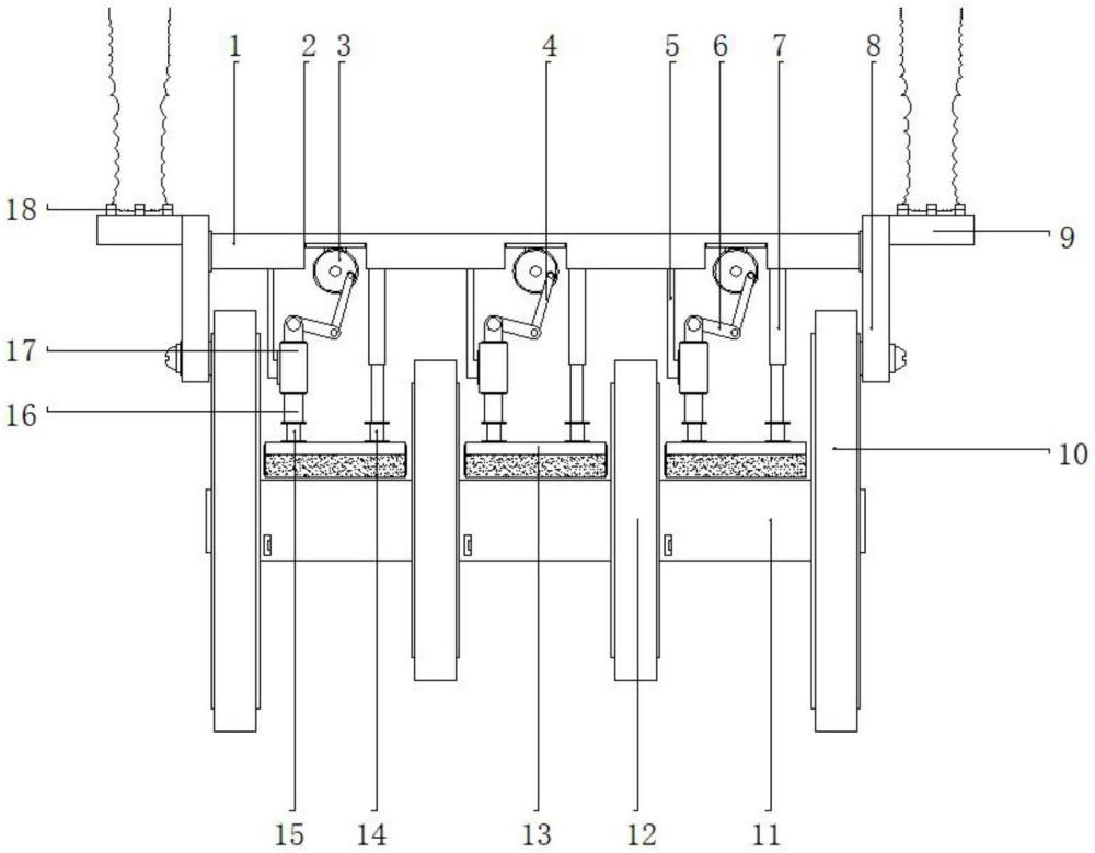 一种气保焊机与焊接机器人的管线卷盘的制作方法