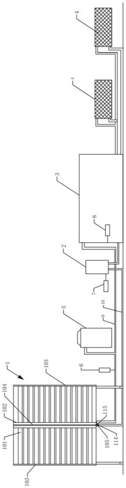 一种用于小型单体住宅建筑的供暖系统的制作方法