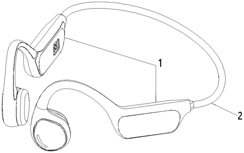 一种可以调节后挂线长度的骨传导蓝牙耳机的制作方法